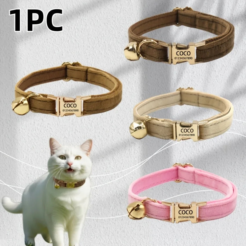 Fluwelen Naamhalsband